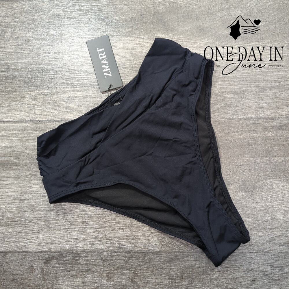 Zmart Cross Front Bikini Bottom Size S